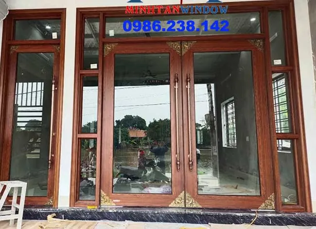 Cửa nhôm thủy lực phù hợp với nhiều loại hình kiến trúc
