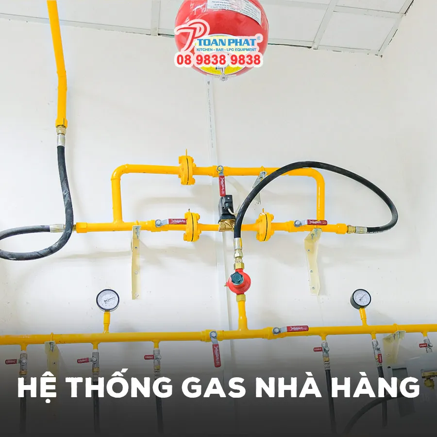 Hệ thống gas nhà hàng