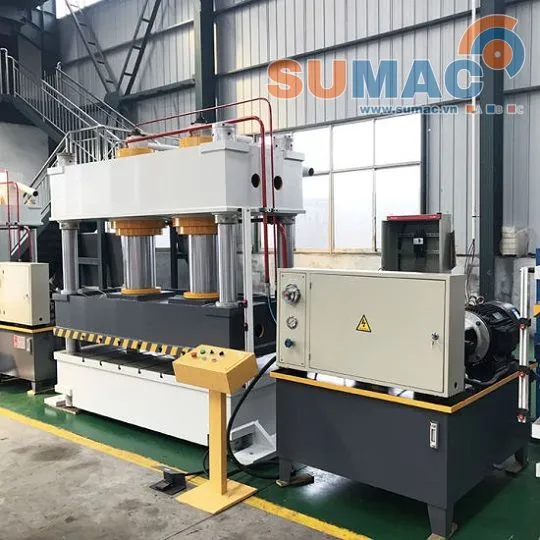 Máy ép thủy lực 800 tấn được sử dụng trong sản xuất