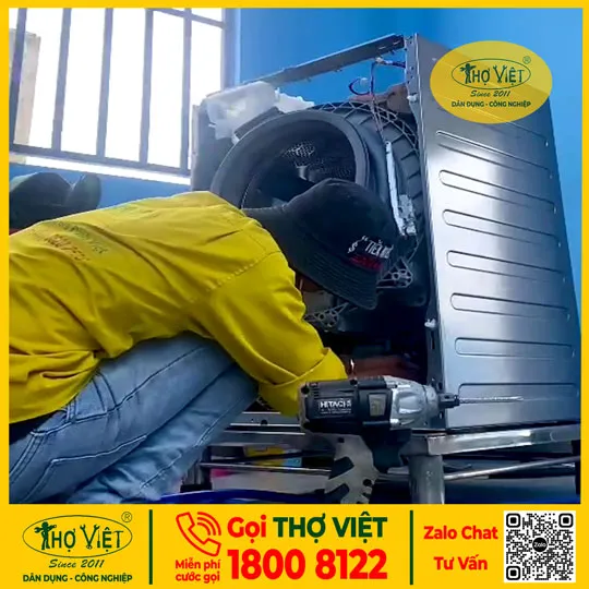 Sửa máy giặt cửa ngang tại nhà