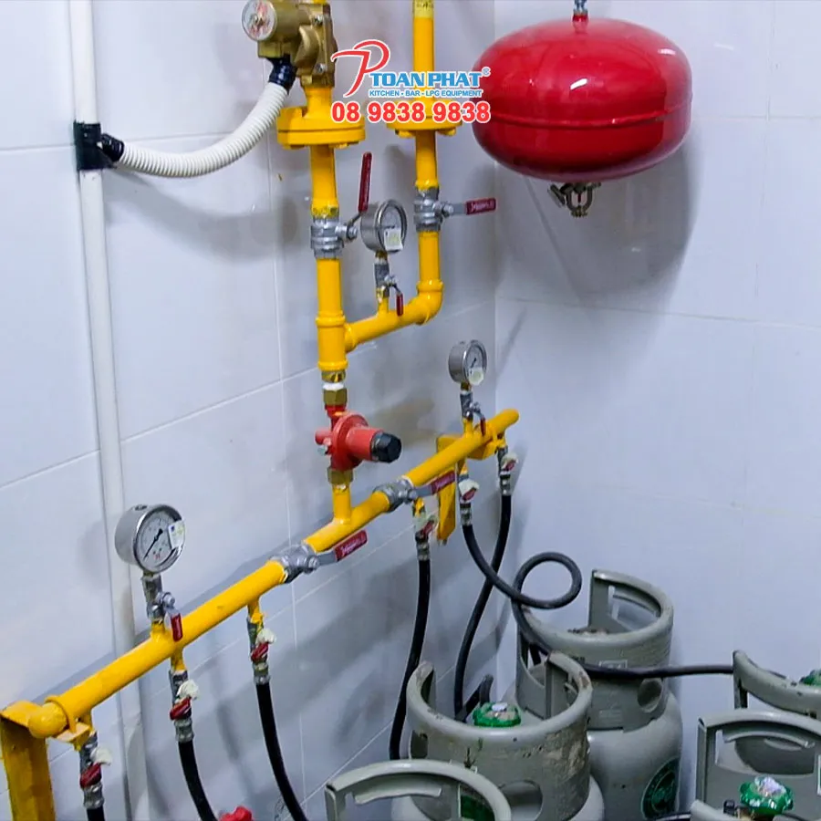 Hệ Thống Gas Công Nghiệp