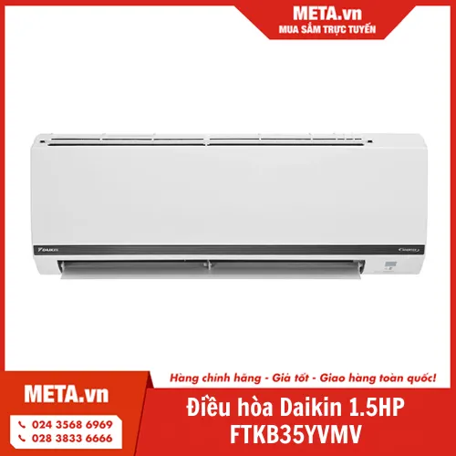 Điều hòa Daikin 1.5HP Inverter 1 chiều FTKB35YVMV