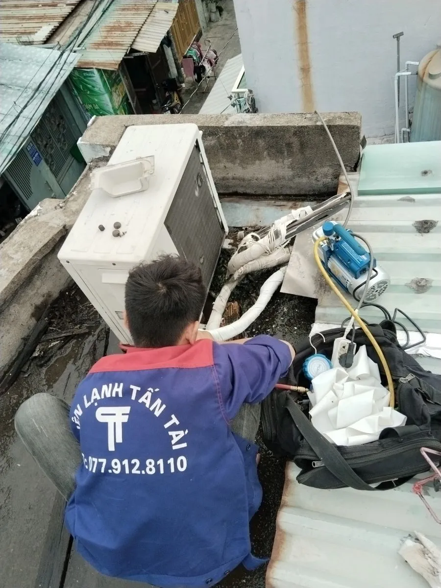 Sửa chữa dàn lạnh máy điều hòa chuyên nghiệp tại Quận Tân Phú